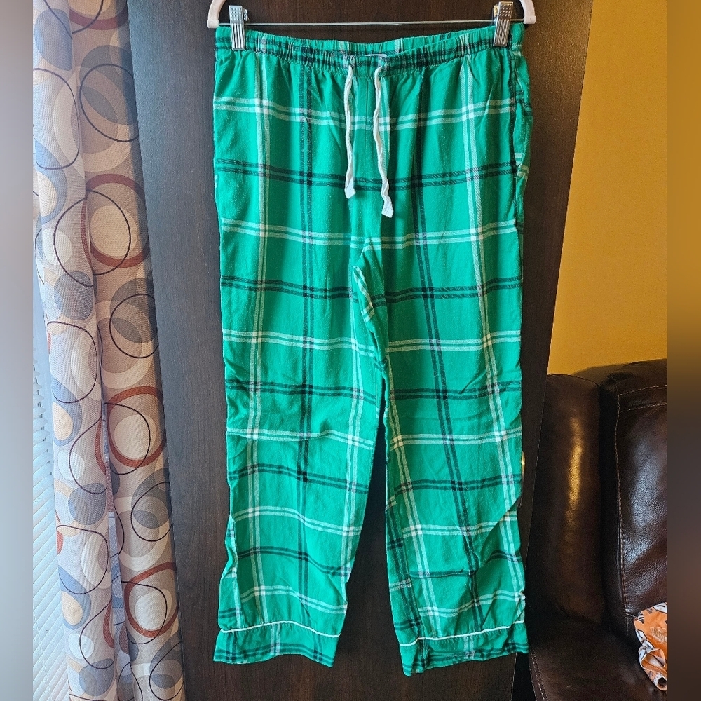 Wondershop Green Plaid Women's Sleepwear Pants
